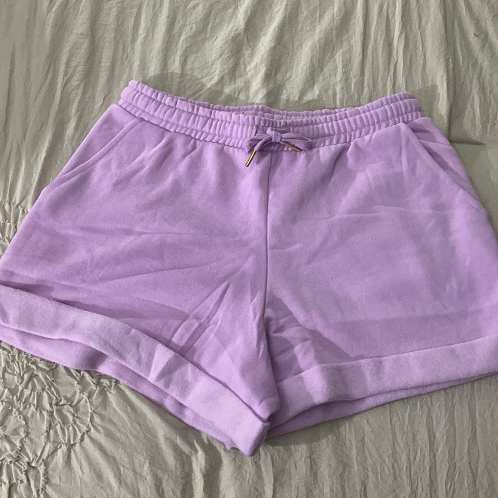 Lilac Women's Cozy Drawstring Shorts